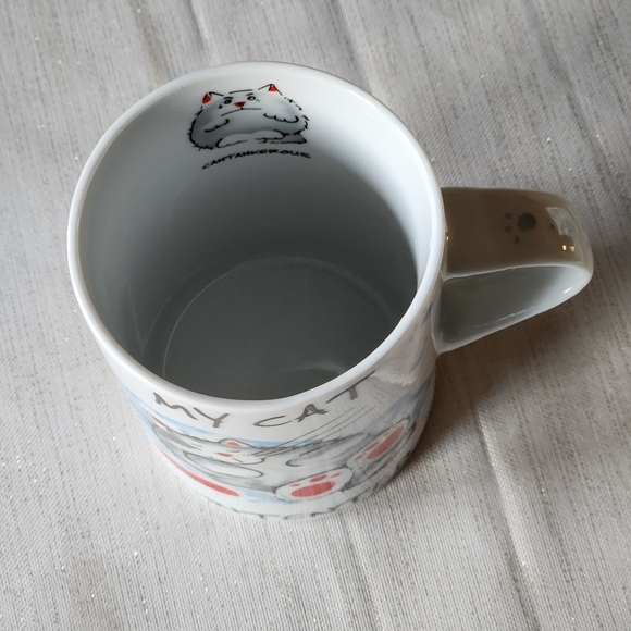 ⭐️ HOST PICK ⭐️ Cat Print Coffee Mug - Picture 3 of 7